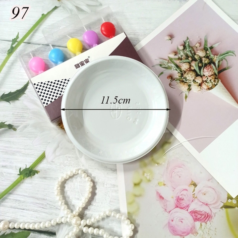 Combo 10 đĩa nhựa nhỏ