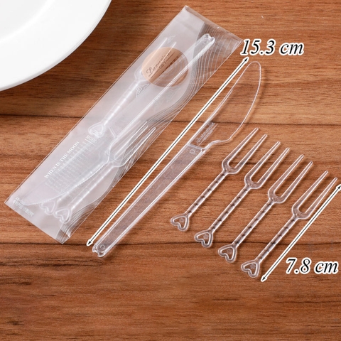 Bộ 5 Dao Dĩa Nhựa TT