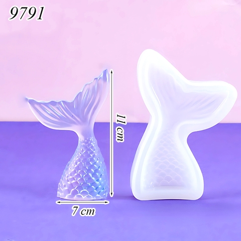 Khuôn Silicon Hình Đuôi Cá Lớn TQ