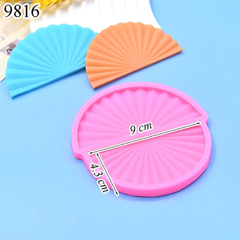 Khuôn Silicon Hình Quạt 1 TQ
