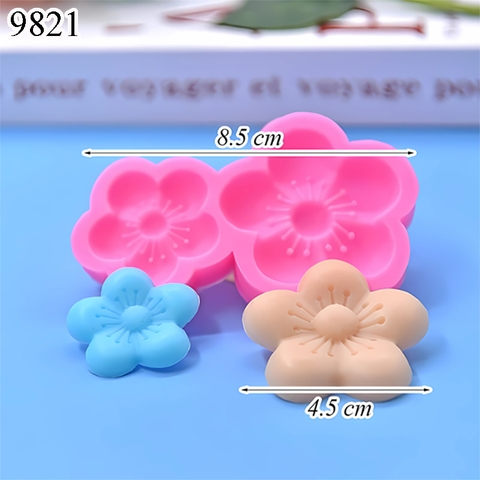 Khuôn Silicon Hình Hoa Anh Đào TQ