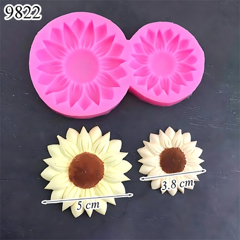 Khuôn Silicon Hình Hoa Hướng Dương TQ