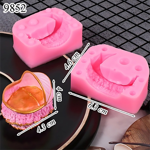 Khuôn Silicon Xe Đẩy Em Bé 3D 2 TQ