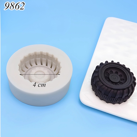 Khuôn Silicon Bánh Xe Size Lớn TQ