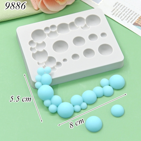 Khuôn Silicon Hình Bóng Tròn Nhiều Size TQ