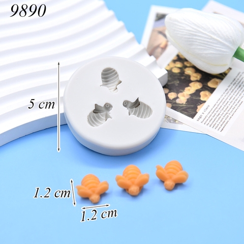 Khuôn Silicon Hình Con Ong TQ
