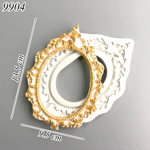Khuôn Silicon Khung Ảnh Tròn TQ