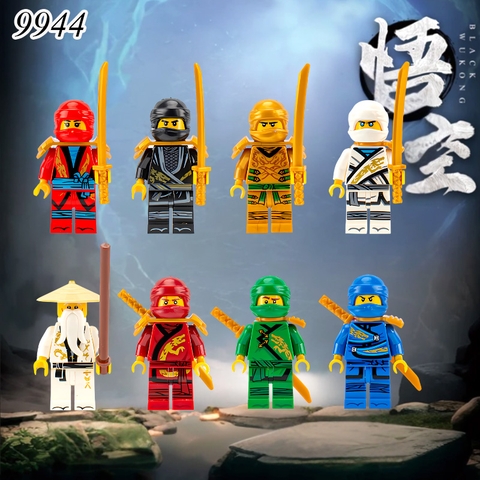 Bộ 8 Mô Hình Ninja Go TQ