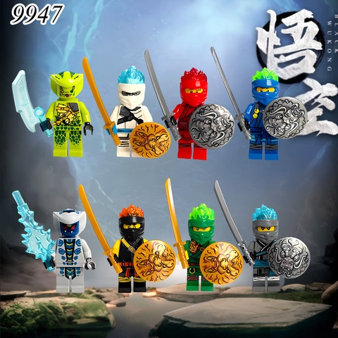 Bộ 8 Mô Hình Ninja Go M3 TQ