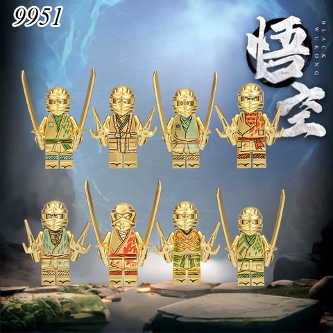 Bộ 8 Mô Hình Ninja Go M7 TQ