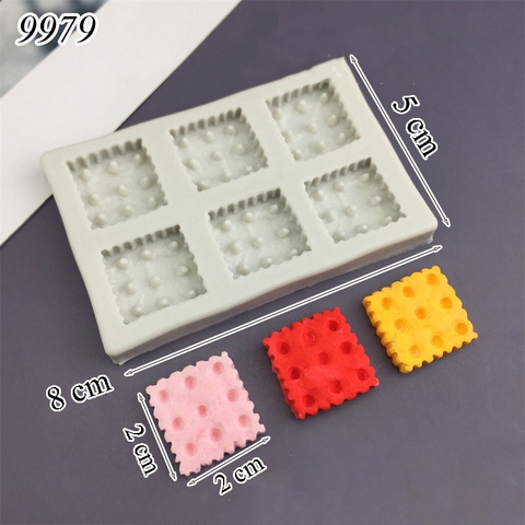 Khuôn Silicon Bánh Quy Vuông Mini TQ