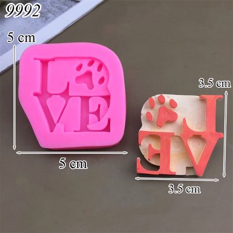 Khuôn Silicon LOVE TQ