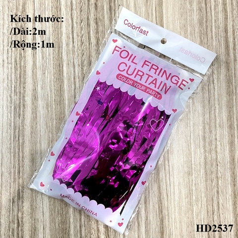 Rèm 2m hồng sen