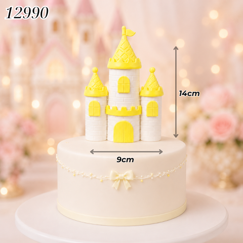 Bộ Lâu Đài Đất Set Nặn Màu Vàng