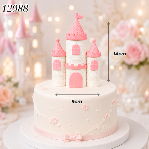 Bộ Lâu Đài Đất Set Nặn Màu Hồng
