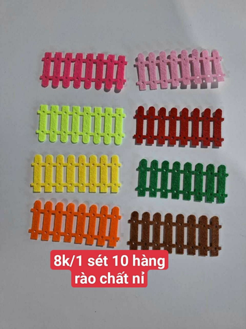 QC-10 hàng rào nỉ nhiều màu