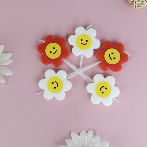 Nến hoa hướng dương mix màu