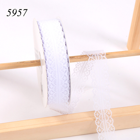 Cuộn 25m Ruybang Ren Trắng khổ 3cm
