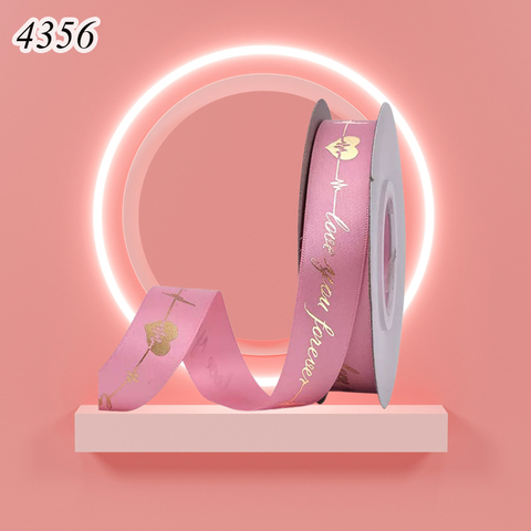 Cuộn 45m Ruybang i love you nhip tim hồng phấn khổ 2.5cm