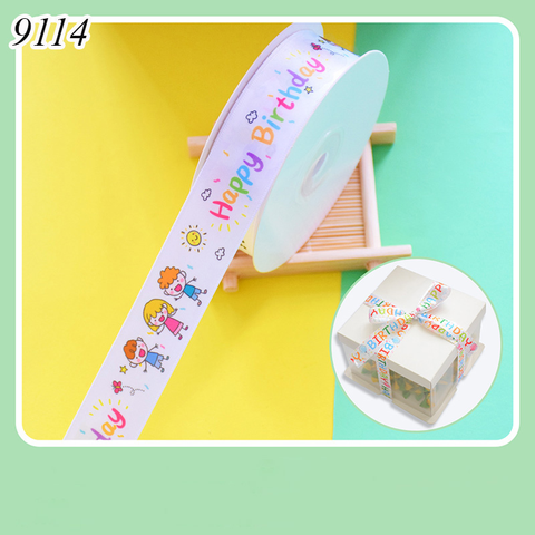 Cuộn 22m Ruybang Trắng chữ HPBD nhiều màu