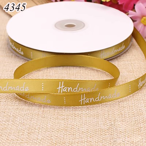 Cuộn 25m Ruybang Handmade vàng khổ 1cm