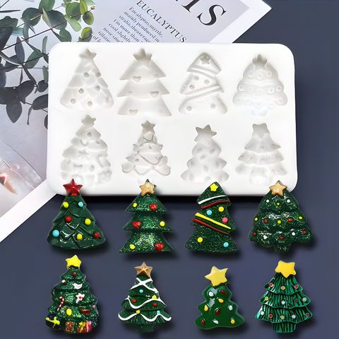 Khuôn Silicone Chủ Đề Noel M3