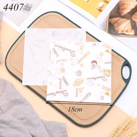 100 Giấy lót bánh in hình bánh kem