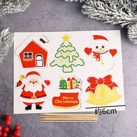 SCG - set cắm noel ông già chuông vàng