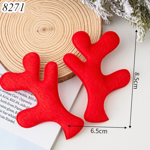 Que cắm bộ sừng tuần lộc đỏ M3 TQ