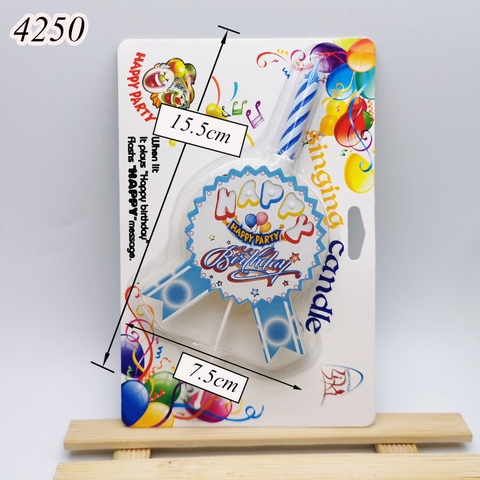Nến tháp Xanh phát nhạc