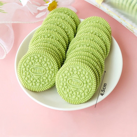 Bánh Quy Hình Tròn Xanh Lá TT
