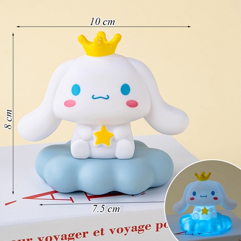 Tượng Chó Cinnamoroll Có Đèn Led