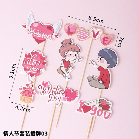 SCG-set cắm valentine cặp đôi tình yêu
