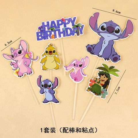 SCG-Set Cắm Chủ Đề Stitch Và Lilo TQ
