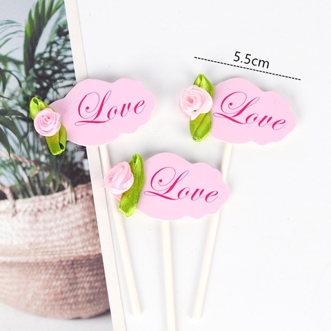 Cam - Set 3 thẻ cắm thiệp chữ LOVE