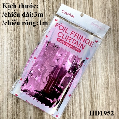 Rèm hồng loại 3m