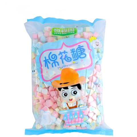 1kg Kẹo Xốp Tim Mix