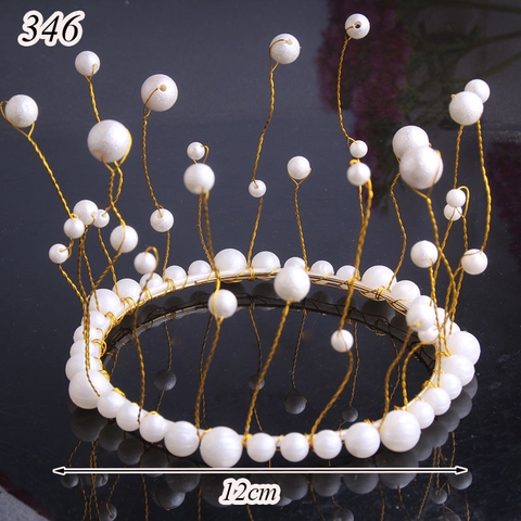 VM - Vương miện ngọc trai vòng nhựa TT.
