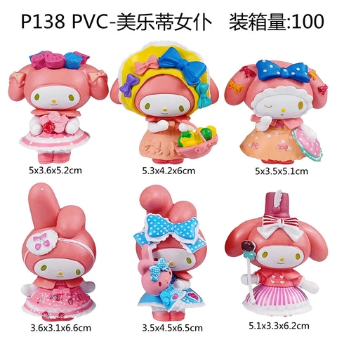 Bộ 6 Melody Nhựa Đặc TQ