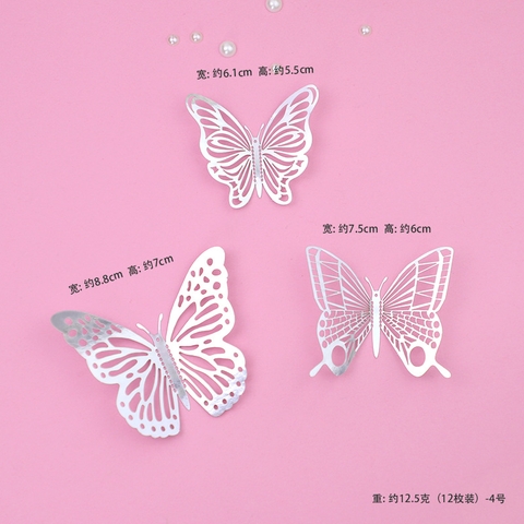 Set 12 bướm bạc M4