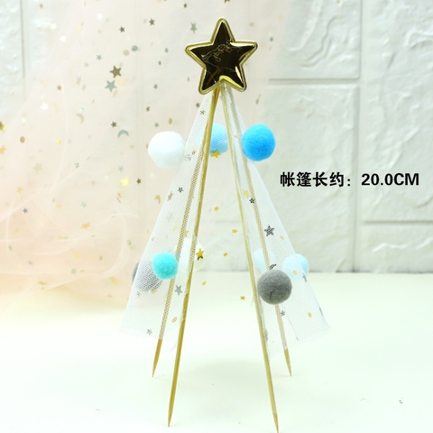 Cam - Lều xanh dương sao vàng