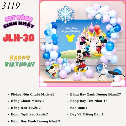 Bóng chữ phông nền Micky lâu đài TT
