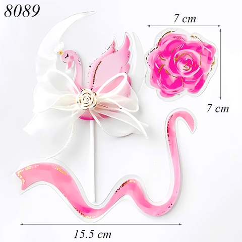 Bộ 3 món thiên nga hồng TQ