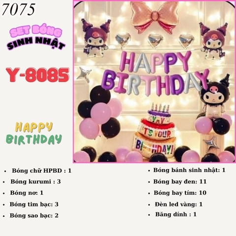 Bóng chữ Kuromi Y8085