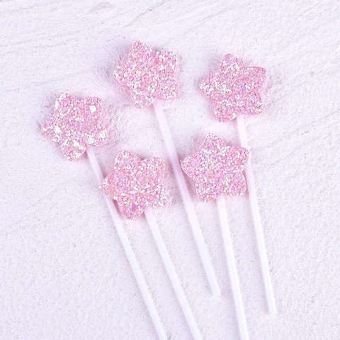 QC-set 5 que cắm sao nhũ hồng
