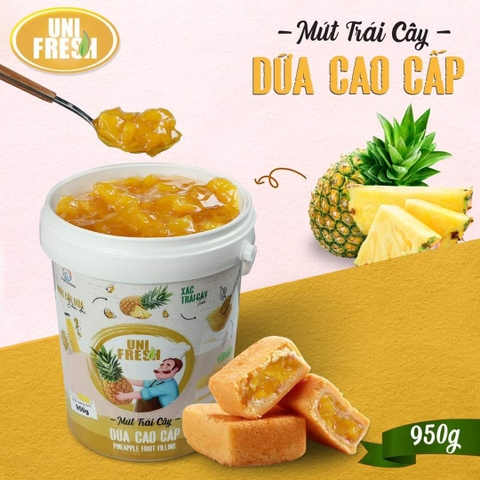 Mứt trái cây vị dứa cao cấp 950gr