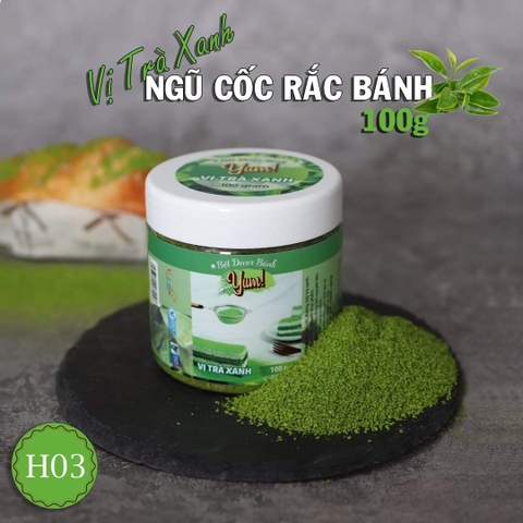 Bột yum trà xanh 100 gr