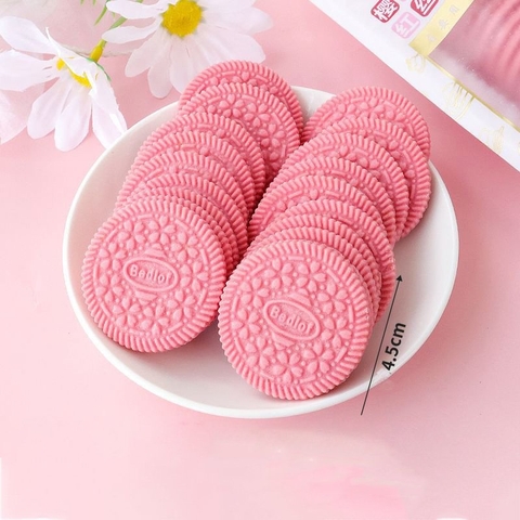 Bánh Quy Hình Tròn Hồng TT