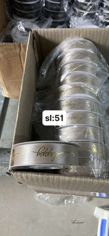 Lẻ 3m ruybang happy Xám Khói 2.5cm