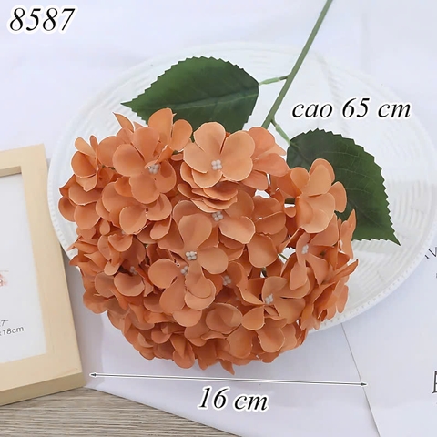 Cành hoa cẩm tú cầu Cam Nhạt TQ